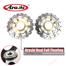 Arashi-disco de freio dianteiro para honda cbr600rr, rotores cbr 2003 rr, 2015, 600, 2004, 2005, 2006, 2007, 2008, 2009, 2010 2024 - compre barato