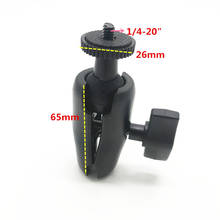 Tornillo adaptador de trípode para cámara de acción Gopro, brazo de doble toma de 25mm, 1/4, 1 pulgada, soporte para GPS 2024 - compra barato
