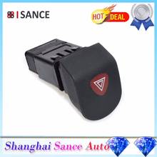 ISANCE Emergency Hazard Flasher Warning Light Switch Warnblinker Schalter 7700308821 For Renault Kangoo Kangoo 1.2 1.4 1.6 1.9 2024 - buy cheap