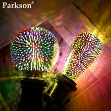 LED Bulb E27 220V 3D Star ST64 G95 Colorful Bombillas Ampoule LED Edison Lamp Fireworks Party Decoration Edison Bulb Lighting 2024 - buy cheap