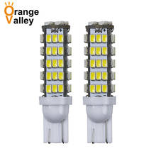 2PCS Bright T10 68LED 1206 3020 68 SMD LED Car Auto T10 68smd W5W 194 927 161 Side Wedge Light Lamp Bulb For License Plate Blub 2024 - buy cheap