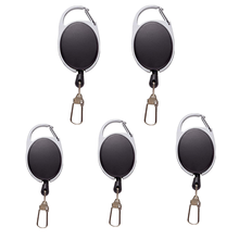 5pcs/set Retractable Keychain Multifunctional Key Chain Holder Badge Reel Lanyard for Keys School Supplies 2024 - buy cheap