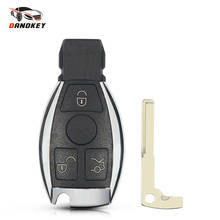 Dandkey Remote Car Key Shell Replacement For Mercedes Benz A B C E Class W203 W204 W205 W210 BGA Fob 3 Buttons Smart Key Case 2024 - buy cheap