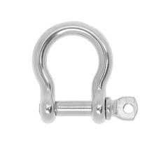 2x 304 Stainless Steel Boat Sailing Screw Pin Bow Shackle - Sizes From 4mm To 20mm 4mm 2024 - compre barato