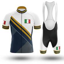 Conjunto de Ropa de Ciclismo de Italia para verano, uniforme transpirable para bicicleta de montaña, Maillot, 2020 2024 - compra barato