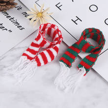 1/3pcs Children Baby Gift Toy 1:12 Dollhouse Miniature Christmas Scarf Christmas Decoration Christmas Hat Scarf Bib 2024 - buy cheap