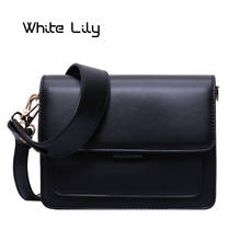 New Fashion Women PU Leather Hasp Crossbody Bag Ladies Shoulder Bag  Cover Handbag 2024 - buy cheap