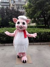 Disfraz de cerdo para Chef, traje de mascota adulta para fiesta de Halloween 2024 - compra barato