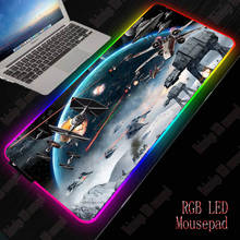 Xgz rgb gaming grande mouse pad xxl gamer led computador almofada grande tapete com luz de fundo para teclado mesa 2024 - compre barato