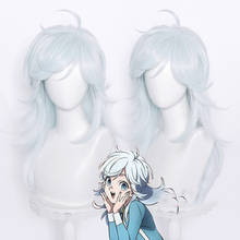Akira-peruca 2021 para cosplay de kemono jimin, peruca sintética resistente ao calor, 65cm, luz azul 2024 - compre barato