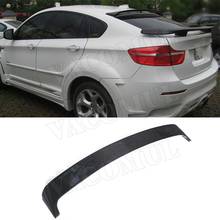 Car Carbon Fiber Rear Spoiler Boot Wings For BMW X6 E71 2008-2014 HM Style Rear Roof spoiler Car accessories 2024 - buy cheap