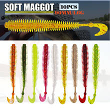 10pcs/lot Jigs For Fishing Lures Jig Silicone Bait 2020 Wobbler Soft Lure Shad Rubber Bass Jigging Floating Curved Tail Swimbait 2024 - buy cheap