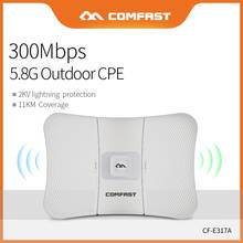 Comfast 11KM 5GHz Radar Automatic Bridge Outdoor CPE Wireless WiFi Repeater Extender Router AP Access Point WiFi 2024 - buy cheap