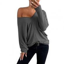 Women T-shirt Long Sleeve Stylish Cotton Blend Ladies Loose Casual Pullover Women's Clothing camisetas de mujer футболка женский 2024 - buy cheap