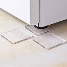 4PCS/Set Washing Machine Transparent Silicone Pad Portable Anti Vibration Non-Slip Mat 2024 - buy cheap