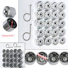 1 Set 17mm Chrome Wheel Lock Nut Aluminum Alloy Wheel Hub Find Nut Big Bolt Cover Suitable For Volkswagen/Golf/Passat/Polo Cover 2024 - buy cheap