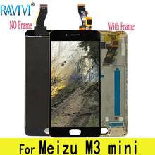 5.0" M3Mini LCD For MEIZU M3 Mini LCD Display Touch Screen Digitizer Assembly Replacement with Frame 2024 - buy cheap