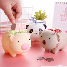 Kids Cute Panda Animal Piggy Bank Box Money Coin Saving Table Decor Xmas Gift Children Toys Birthday Christmas New Year Gift 2024 - buy cheap