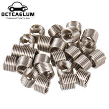 Insertos de alambre de bobina helicoidal de acero inoxidable, reparación de hilo, M8 X 1,25X10,8mm, ST0059C1, 25 uds. 2024 - compra barato