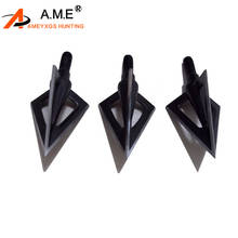 12 Pcs Archery 3 Blade Broadheads Hunting Tip Arrowheads Bow Shooting Point Target 100Grains Outdoor Shooting Accessories 2024 - buy cheap