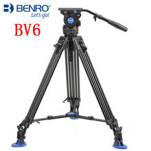 benro BV6/BV4/BV8/BV10 Series Camera Tripod Adjustable Damping Hydraulic PTZ Photography Professional Tripod 2024 - buy cheap