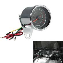 Tacómetro Universal para motocicleta, medidor de 1000 rpm, pantalla Led, CC de 12v, velocímetro de 13k, piezas de motocicleta para Honda/Yamaha/Suzuki 2024 - compra barato