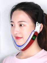 Rechargeable Facial Slimming Belt LED Light Photon Therapy V Face Lifting Massager Hot Compress Face Slimmer Women V-Line Shaper 2024 - buy cheap