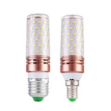 Lowest price E27 LED Corn Bulb E14 SMD2835 No Flicker 12W 16W AC220V-240V Chandelier Candle LED Light For Home Decoration 2024 - buy cheap