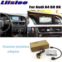 Liandlee Parking Camera Interface Reverse Back Up Camera Kits For Audi A4 B8 8K MMI Display Upgrade 2024 - buy cheap