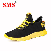 SMA 2020 New Men Shoes Vulcanize Running Shoes Sneakers Breathable Casual Shoes No-slip Male Lace Up Male Lightweight  Shoes 2024 - buy cheap