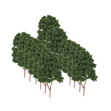 20x Model Trees N Gauge Layouts Railroad Garden Forest Diorama Scenery 1/150 2024 - buy cheap