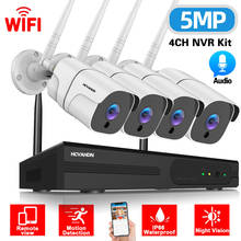 CCTV Camera Security System Kit Wifi 5mp 4CH Wireless NVR Kit Outdoor Night Vision Wifi Video Surveillance Camera System Set 2MP 2024 - buy cheap