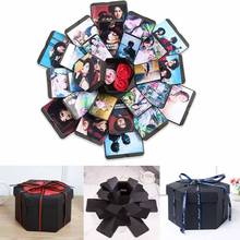 Surprise Explosion Box Gift DIY Scrapbook Photo Album For Valentine Wedding Anniversary Birthday Gifts Hexagon Boxes 2024 - buy cheap