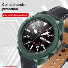 For Samsung Galaxy Watch3 Case Cover Armor Protective Shell Rotatable Ring 41mm R850 45mm R840 Anti-drop Smart Watch Protector 2024 - buy cheap