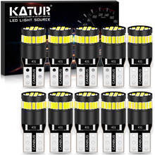 Katur-lâmpada led canbus 10x, w5w, t10, sem erro no sistema obc, luzes de estacionamento para peugeot 206, 207, 307, 3008, 2008, 308, 408, 508 2024 - compre barato