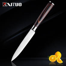 XITUO 5 Inch Utility Knife Kitchen Chef Knife Stainless Steel Wood Handle Razor Sharp Fruit Vegetable Paring Knives Cooking Tool 2024 - buy cheap