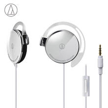 Original Audio Technica ATH-EQ300IS Wired Earphone With Remote Control With Bulit-in Micrphone Sport Ear Hook Earphone 2024 - buy cheap