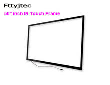 Fast Shipping! Fttyjtec Truly 10 points 50" IR touch panel/touch screen frame for led/lcd screen 2024 - buy cheap