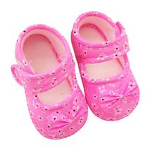 Baby Anti-slip floral Shoes Girl butterfly-knot Kids cotton bottom Soft Sole cute bow  Non-slip First Walkers 2024 - buy cheap