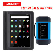 Launch-Tableta X431 V + y X431 HD de alta resistencia, pantalla de 10,1 pulgadas, Bluetooth/wifi, escáner de diagnóstico automático, prueba para camión de 12V/24V 2024 - compra barato