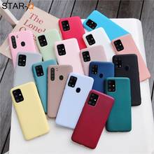 candy color silicone phone case for samsung galaxy a51 a71 5g a31 a11 a41 m51 m31 a21s a91 A81 A01 matte soft tpu cover 2024 - buy cheap