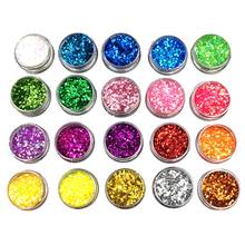 Materiais para enchimento de unha artesanal de cristal, materiais de enchimento com glitter, joias, 20 tamanhos 2024 - compre barato