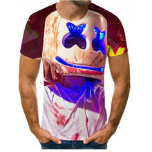Мужская футболка Crazy scrawl, с 3D-принтом, с круглым вырезом и коротким рукавом, для лета, 2021 2023 - купить недорого