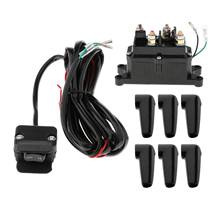 12V 250A Winch Solenoid Relay Winch Rocker Thumb Switch Kit for ATV UTV 2024 - buy cheap