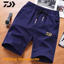 Daiwa-pantalones cortos de pesca para hombre, ropa de pesca transpirable, para verano, senderismo al aire libre, viaje 2024 - compra barato