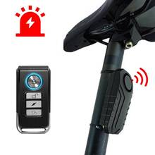 Remote Control Electric Bike Security Anti-theft Vibration Sensor Warning Alarm Motorcycle Remote Control Electric Accessories 2024 - buy cheap