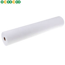 50 folhas não-tecido cabeceira rolo de papel spa salão de beleza massagem cama mesa cobertura tatuagem fornecimento-50x70cm branco 2024 - compre barato