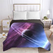 Galaxy Duvet cover Quilt/Blanket/Comfortable Case Double King Bedding 240*220 240x260 Black for Home stars 2024 - buy cheap