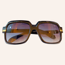 Óculos de sol masculino retrô, armação quadrada, óculos de sol de luxo, tamanho grande 2024 - compre barato