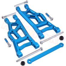 Aluminum Front Suspension Arms w/Tie Bar 3631 for Traxxas Slash 2WD 1/10 Short Course Upgrade Parts Fit Stampede 2WD Rustler VXL 2024 - buy cheap